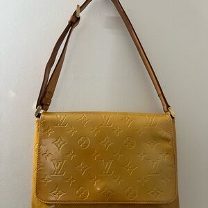 Louis Vuitton Yellow Shoulder Bag